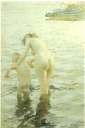 Anders Zorn, mor och barn